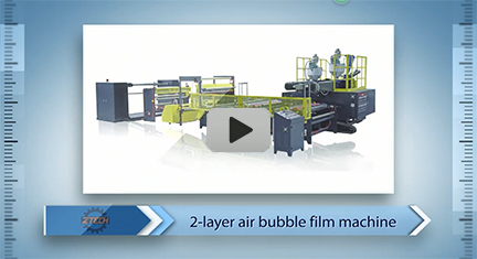 2-layer air bubble film machine
