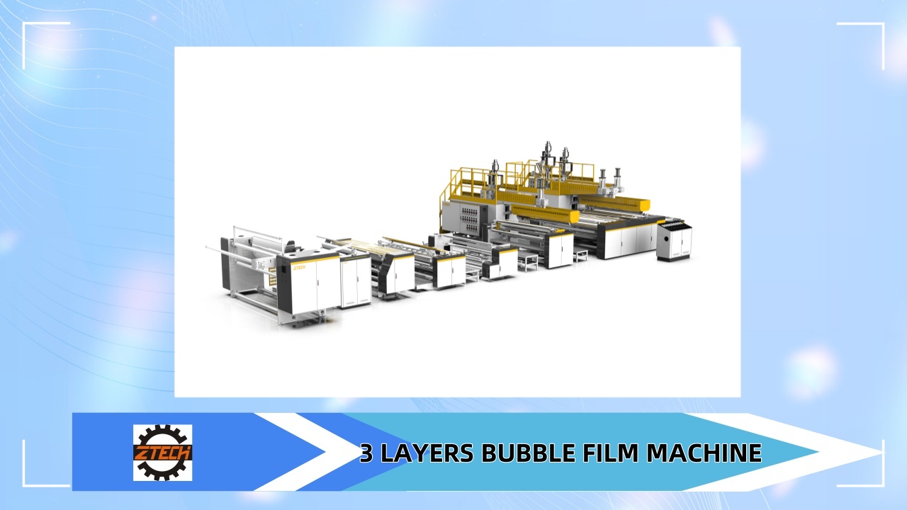 3-layer bubble film machine