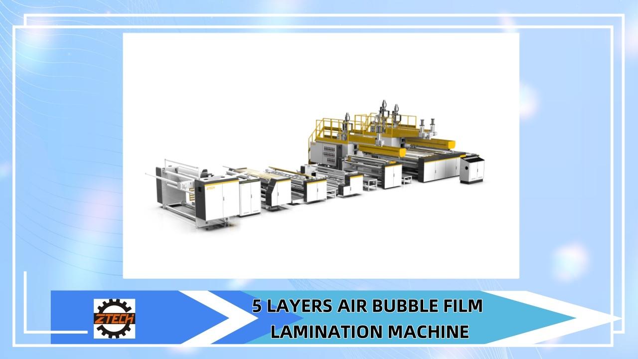5-layer bubble film machine