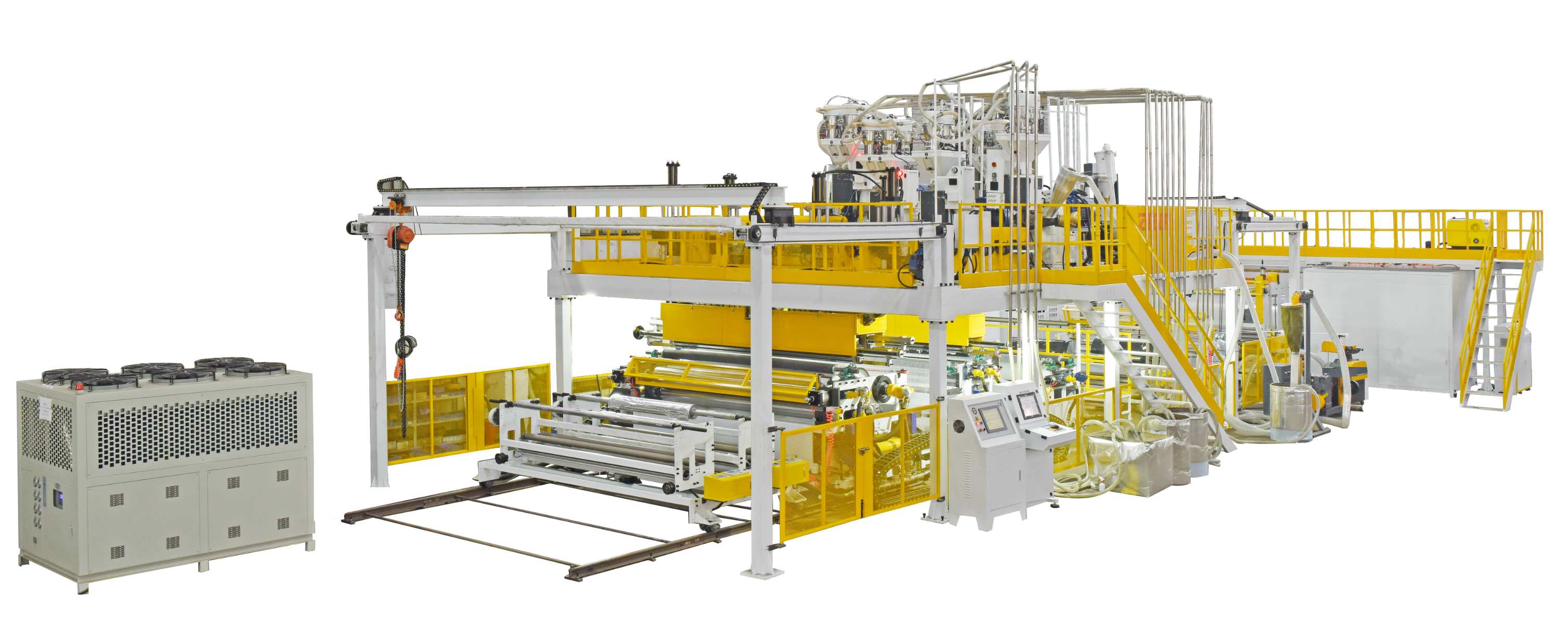 Coextrusion Air Bubble Film Machine