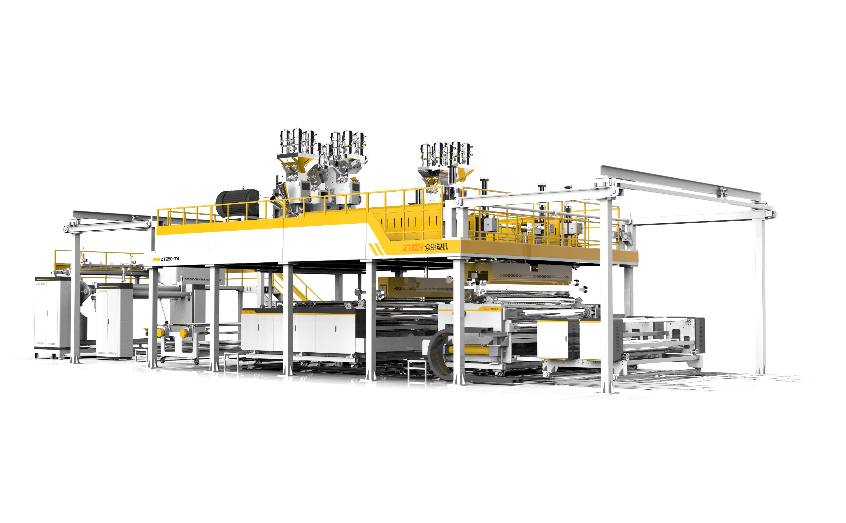 Coextrusion ABA Air Bubble Film Machine